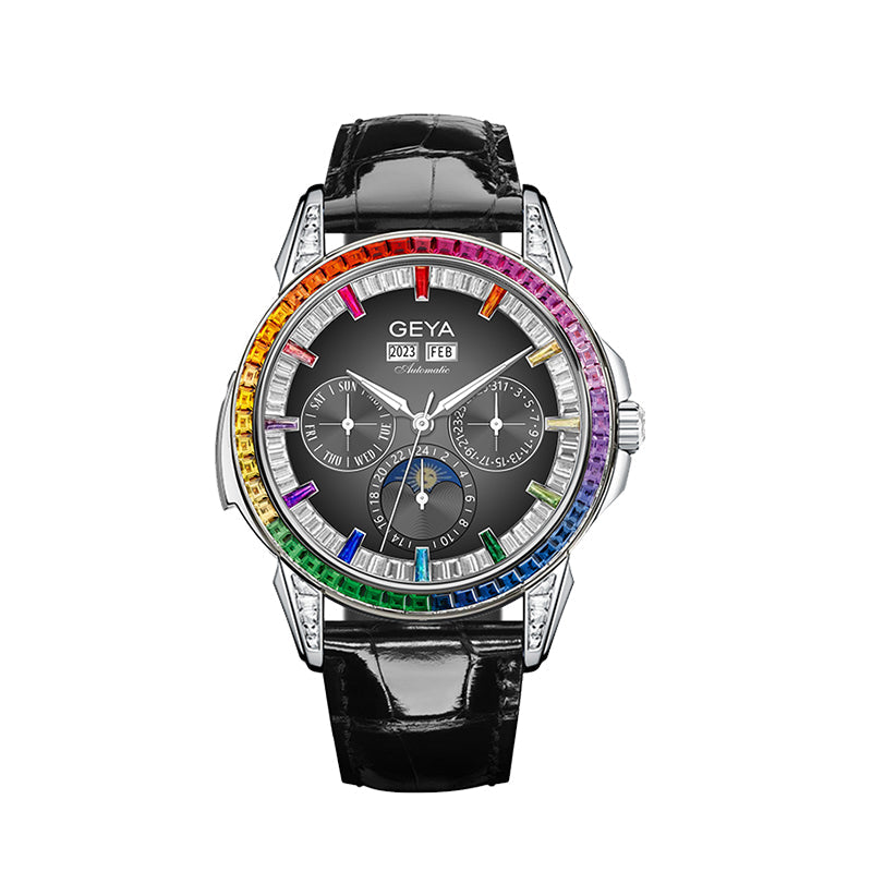 Rainbow Zircon Series - Mechanical Watch G78205