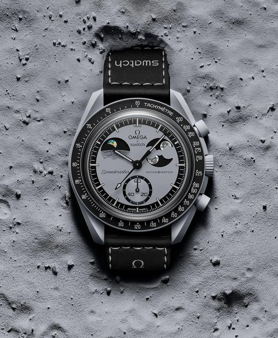 OM*GA x SWATCH MOONSWATCH – MISSION TO THE SUPER BLUE MOONPHASE*