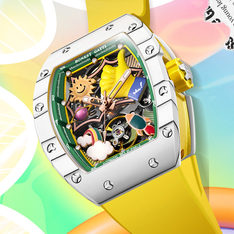 Carbon Fiber Luminous Cyber Life Watch