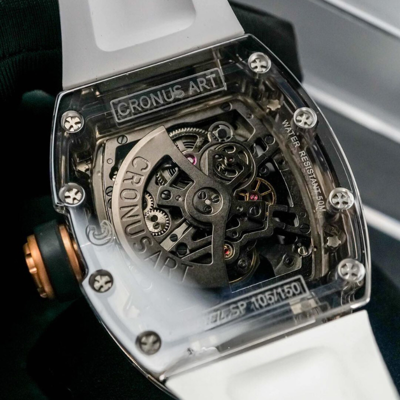 Cronus Art C32 Skeleton Sapphire – Swiss Automatic Masterpiece