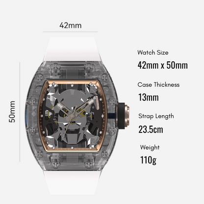 Cronus Art C32 Skeleton Sapphire – Swiss Automatic Masterpiece