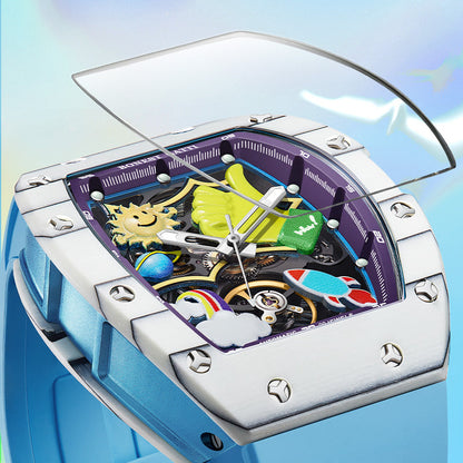 Carbon Fiber Luminous Cyber Life Watch