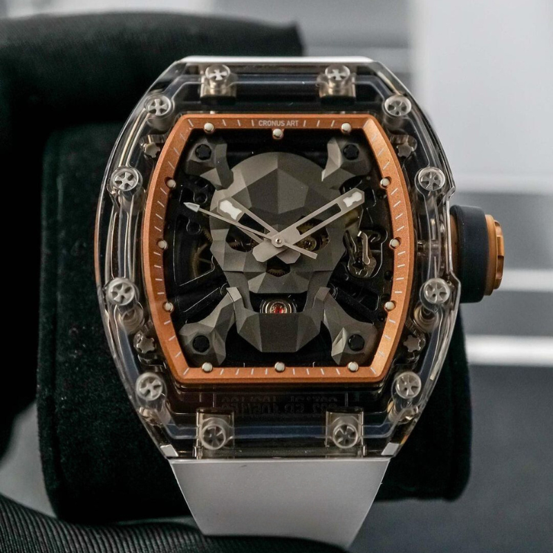 Cronus Art C32 Skeleton Sapphire – Swiss Automatic Masterpiece