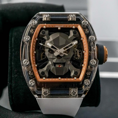 Cronus Art C32 Skeleton Sapphire – Swiss Automatic Masterpiece
