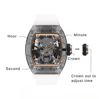 Cronus Art C32 Skeleton Sapphire – Swiss Automatic Masterpiece