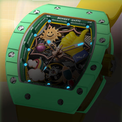 Carbon Fiber Luminous Cyber Life Watch