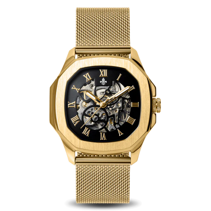 The Avalon Automatic Watch + Mesh Strap