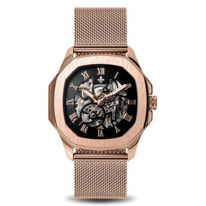 The Avalon Automatic Watch + Mesh Strap