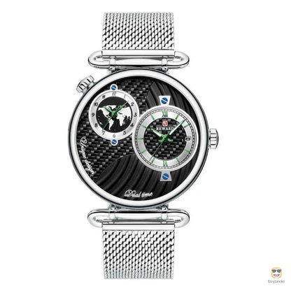 Multi-Time Zone Ultra-Thin Waterproof Men's Watch - Buyseekr