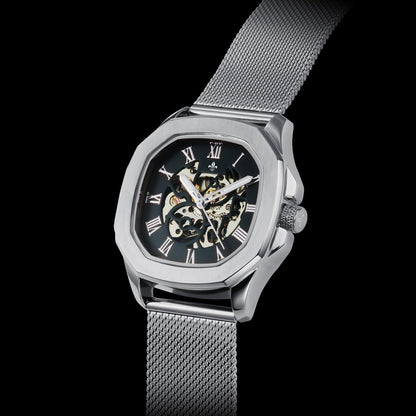 The Avalon Automatic Watch + Mesh Strap