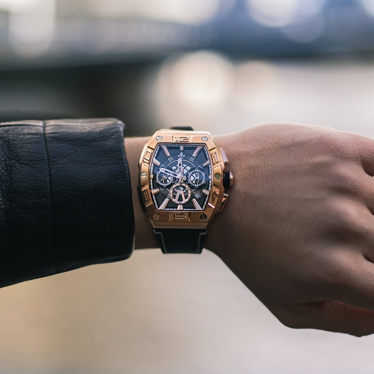 The Intrepid Chronograph - Rose Gold
