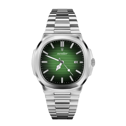 Sophisticated Minimalism in Stainless Steel Watch