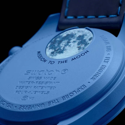 OM*GA x SWATCH MOONSWATCH – MISSION TO THE SUPER BLUE MOONPHASE*