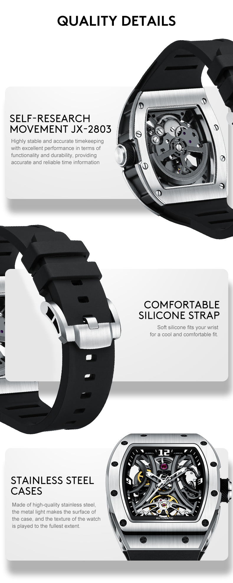 New Luxury Design - Mechanical Series Watch ZW04