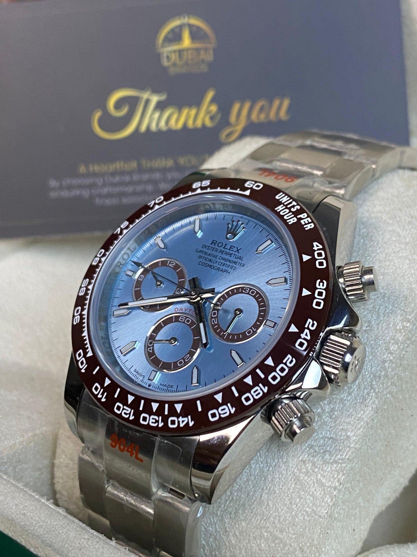 Rolex Cosmograph Daytona 44 mm Ice blue Dial
