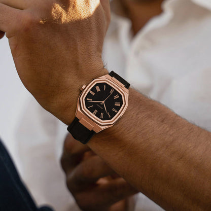 belvans heritage watch on wrist