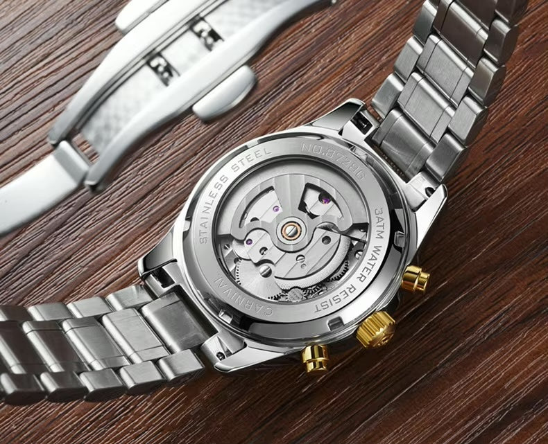 Carnival Swiss Automatic Men’s Watch – Where Luxury Meets Precision