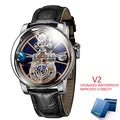 Galactic Pioneer Chronograph Tourbillon Luxury Watch - Shark & Sapphire