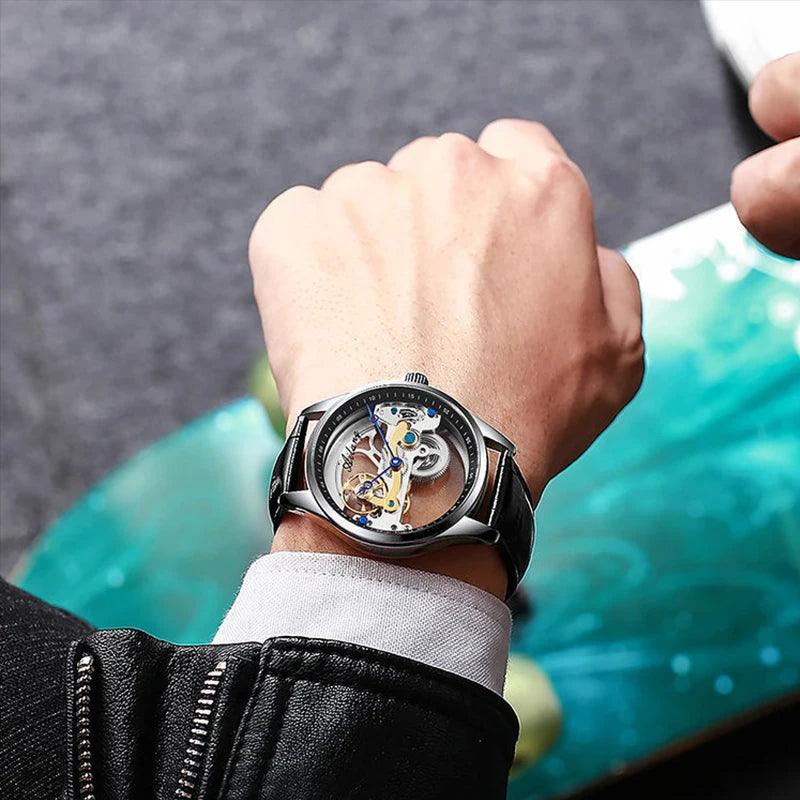 Automatic Transparent Watch – Showcase the Heartbeat of Time