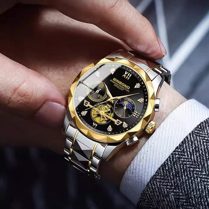 🎁Men's Multifunctional Quartz Mechanical Watch