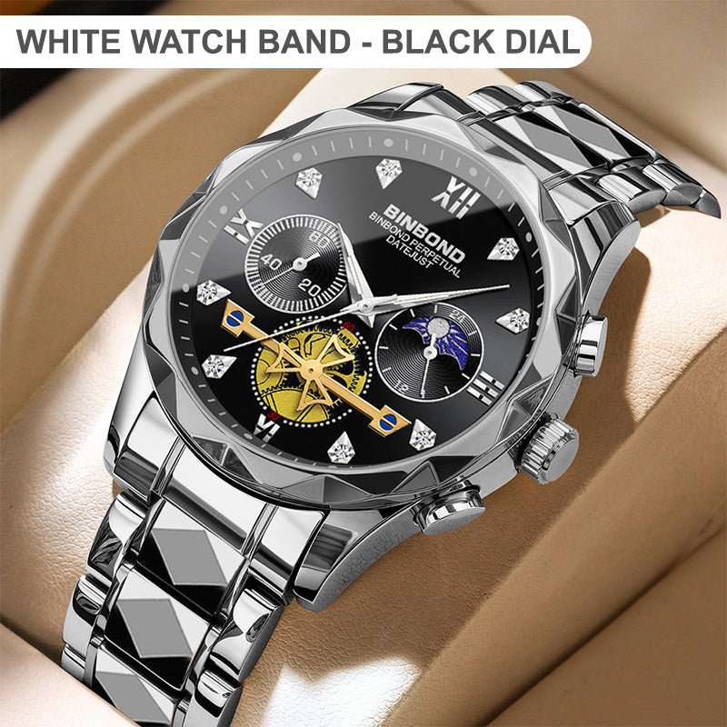 🎁Men's Multifunctional Quartz Mechanical Watch